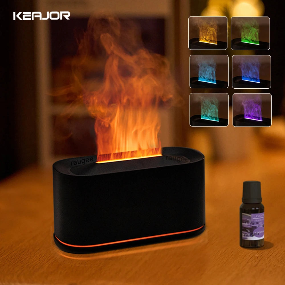Umidificatore Per Aromi Diffusore Di Oli Essenziali Con Luce Notturna A Led Per Letto Mini Diffusore Di Fragranze