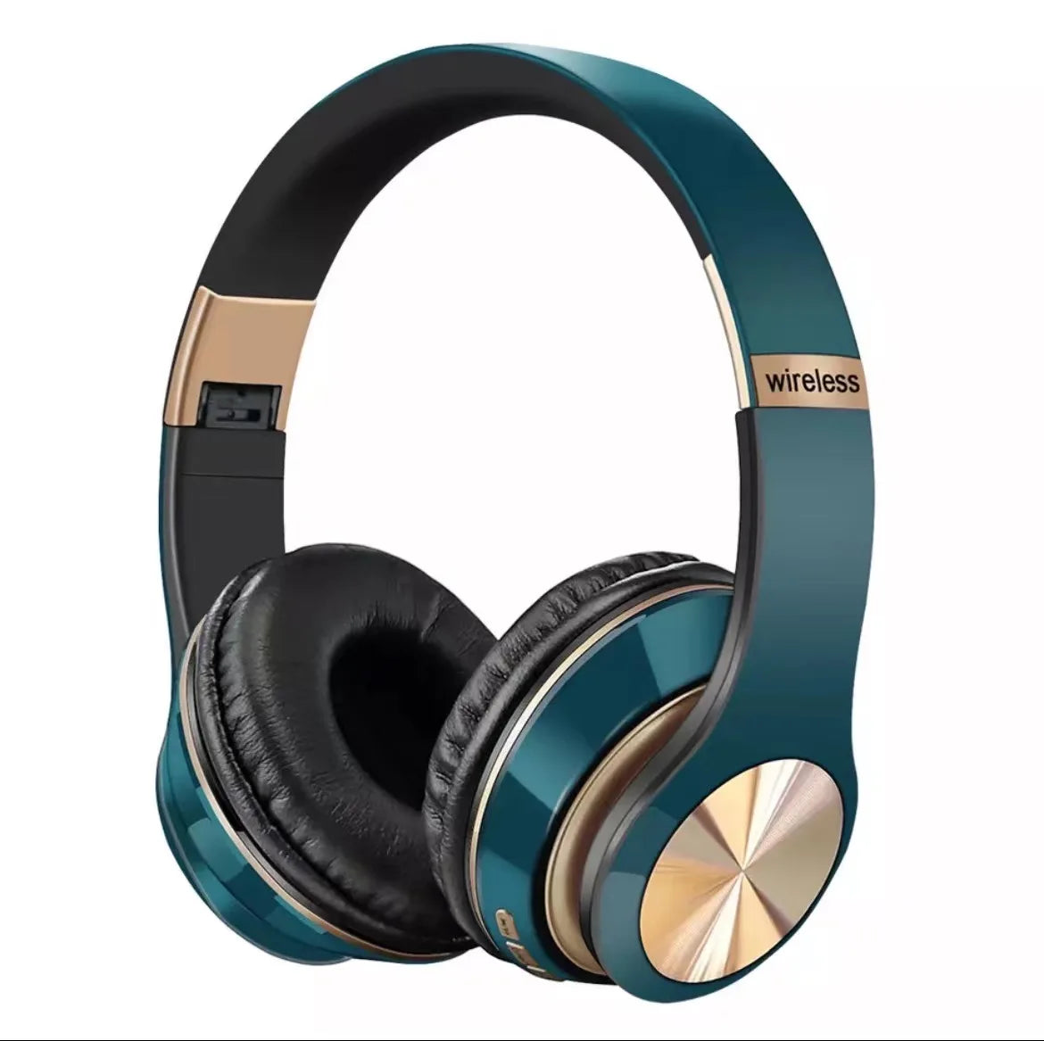 Auricolare Bluetooth T5 Pieghevole Con Microfono Integrato Per PC Gaming E Assistente Vocale Wireless E Cablate 3,5 Mm
