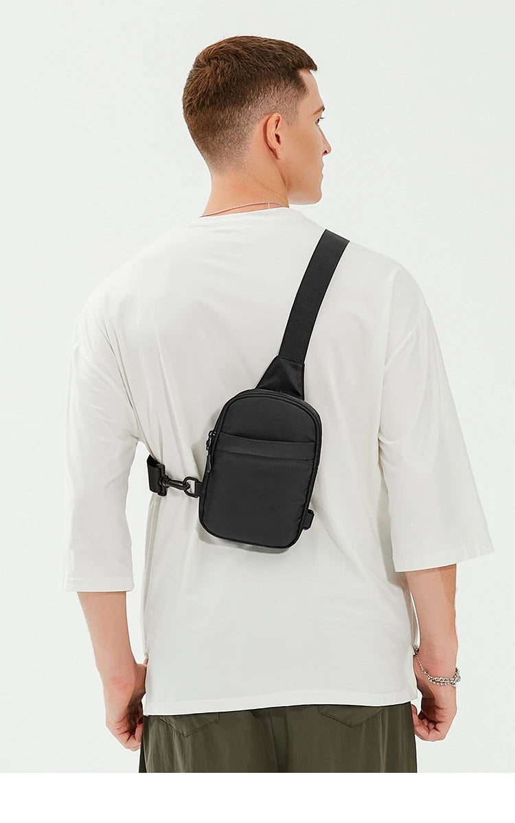 Marsupio Multifunzionale 2In1 Borsa Da Viaggio Per Esterni Uomo Donna Borsa A Tracolla Piccola Casual