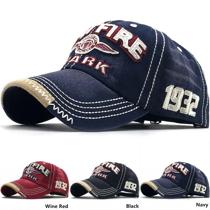 Cappellino Da Baseball Spark Unisex Ricamo E Stampa Visiera Cotone Lavato Cappello Sportivo Hip Hop Uomo Donna