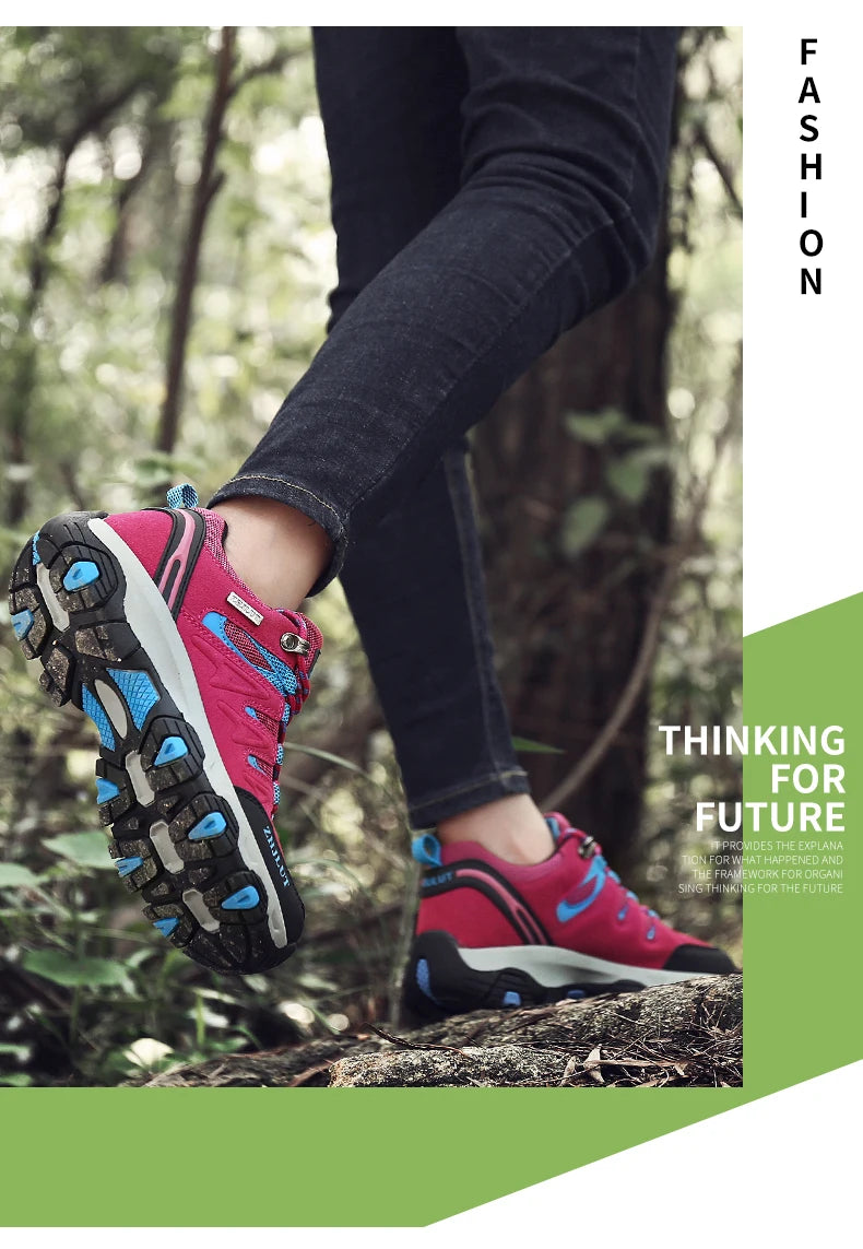 Stivali Da Trekking Da Montagna Per Uomo E Donna Scarpe Passeggio Resistenti All Usura Scarpe Da Arrampicata Estiva
