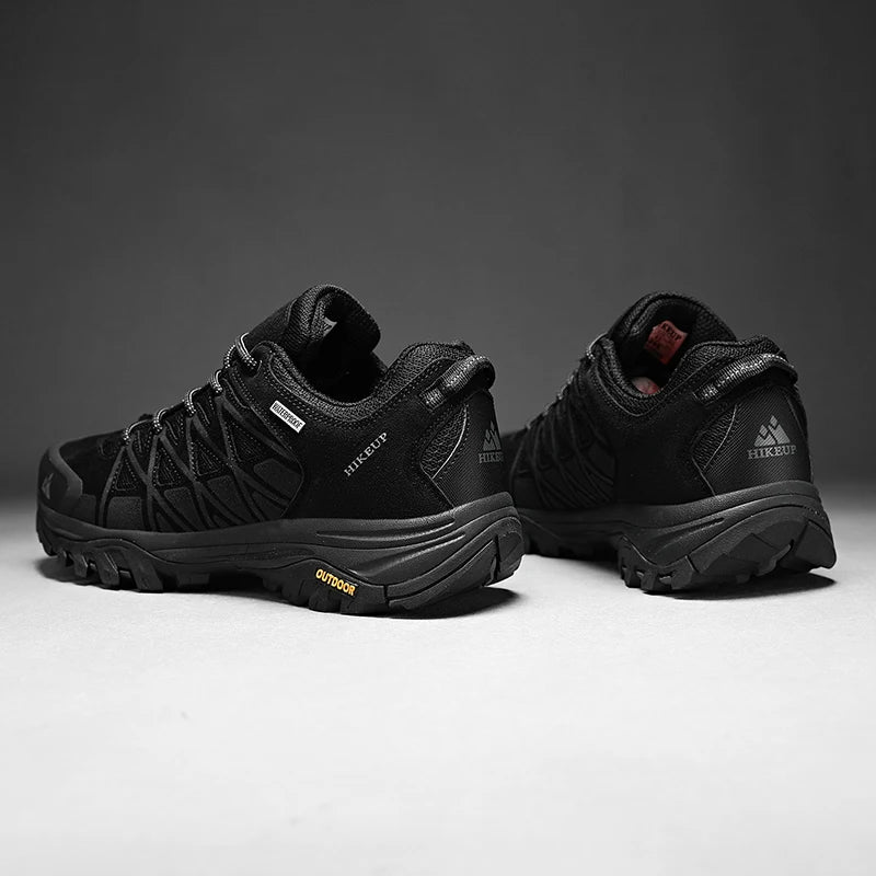 Hikeup Scarpe Trekking Da Uomo Traspiranti Con Lacci Ammortizzate Per Esterno E Arrampicata