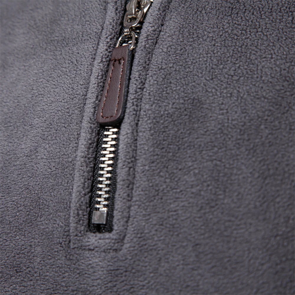 Giacca In Pile AIOPESON Per Uomo Caldo Premium Con Cerniera E Collo Rovesciato Soft Shell