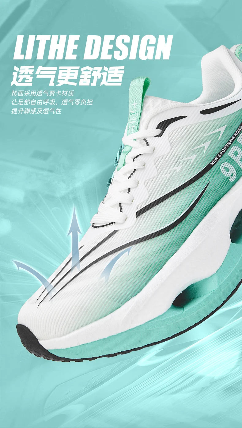 Scarpe Da Corsa Sportive Con Piastra In Carbonio Traspiranti Leggere Comfort Per Jogging Uomo Donna