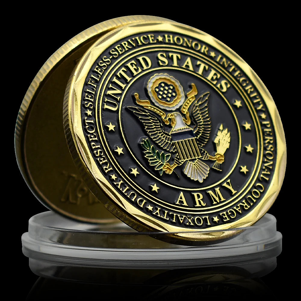 Moneta Commemorativa Dell Esercito Degli Stati Uniti 1775 Nella Grande Collezione Regali All'ingrosso Personalizzati