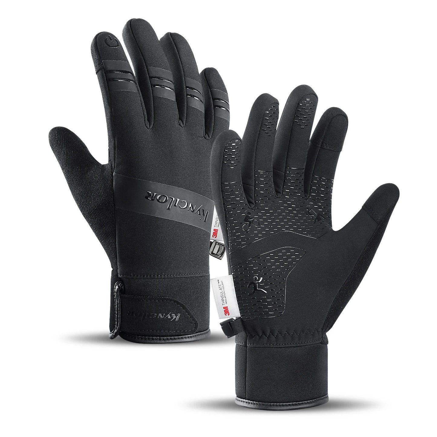 Guanti Invernali Da Ciclismo Esterno Impermeabili Antivento Con Touch Screen Per Moto Sci Equitazione Universali 3M