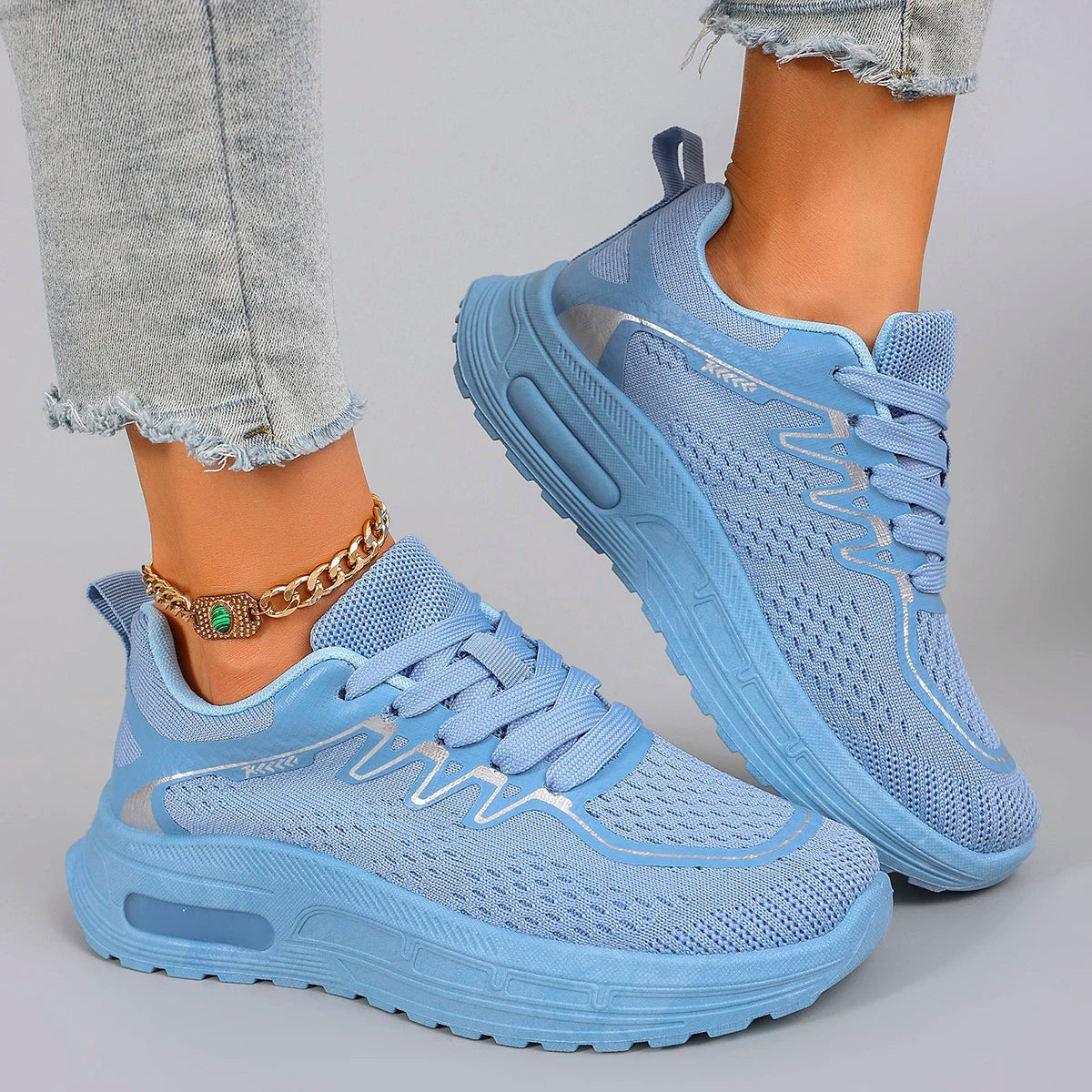 Scarpe Basse Da Donna In Mesh Traspirante Per Estate Scarpe Da Ginnastica Casual Spedizione Gratuita