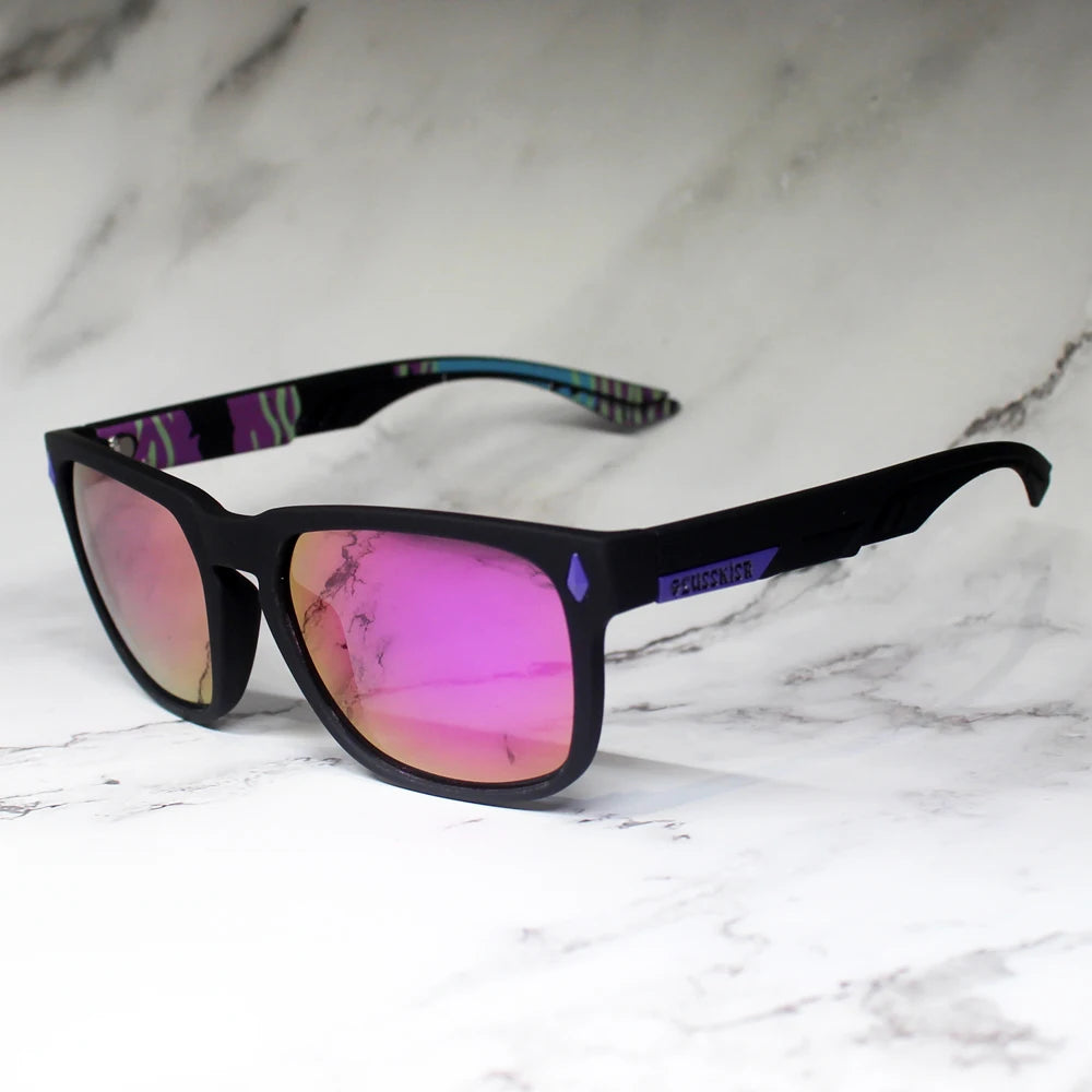GEUSSKISR Occhiali Da Sole UV400 Unisex Uomo Donna Per Pesca Ciclismo Baseball Softball Outdoor