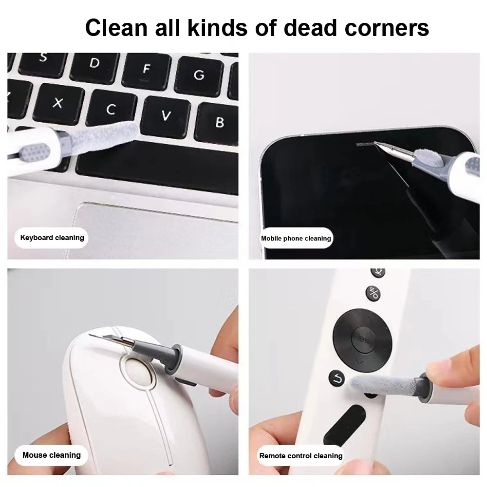 Kit Di Pulizia Auricolari Penna Tre In Uno Per AirPods Pro 2 3 4 Galaxy Buds 3 Cuffie Xiaomi Detergenti Auricolari