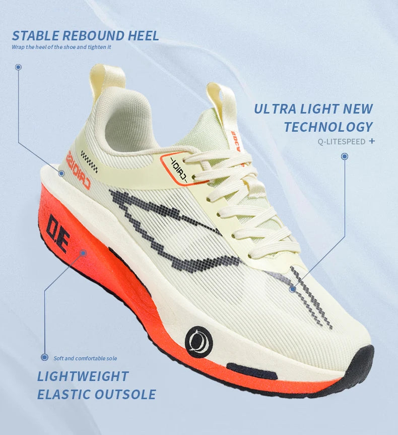 Scarpe Da Corsa Con Piastra In Carbonio Per Maratona Traspiranti Leggere Per Uomo E Donna Comode E Antiscivolo