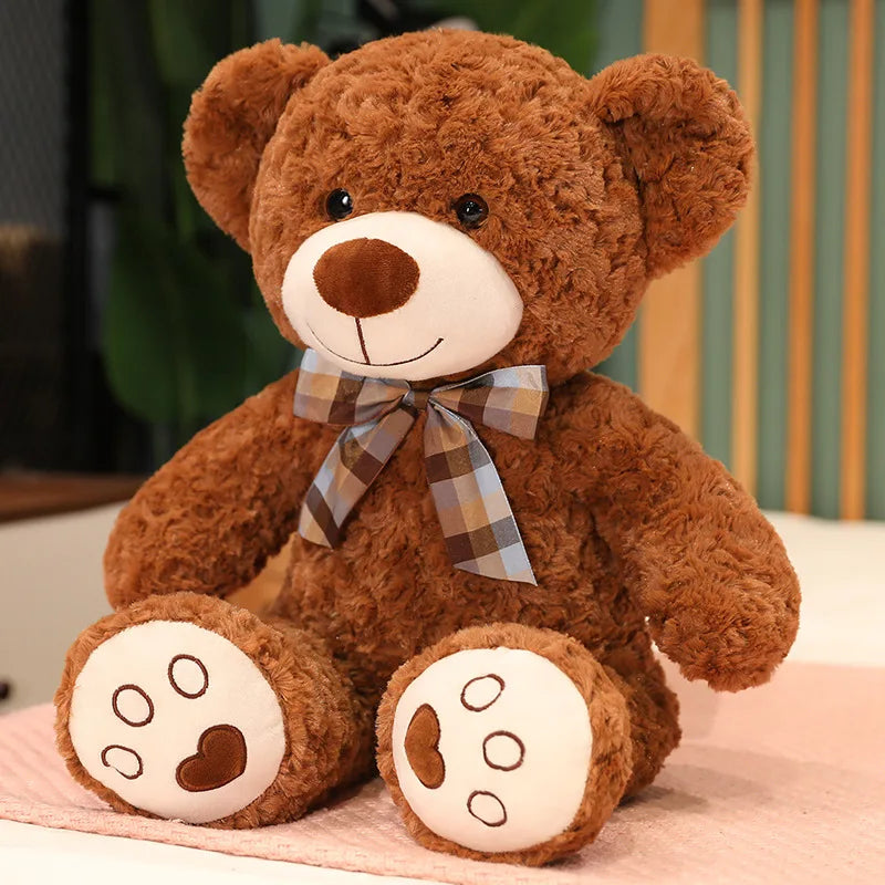 Orso Peluche Con Papillon Kawaii 35 50 60 Cm Cuscino Morbido Per Bambini Ragazze Regalo Perfetto Per Bimbi E Ragazze