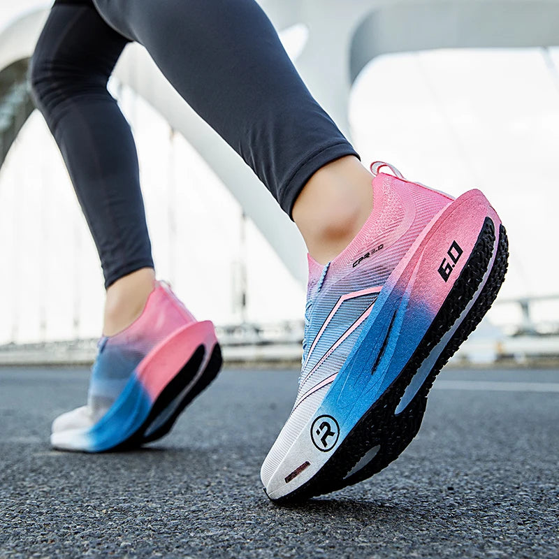 Scarpe Da Corsa Marathon Atletiche Con Piastra In Carbonio Traspiranti Leggere Comode Sneaker Casual Per Sport Aperto