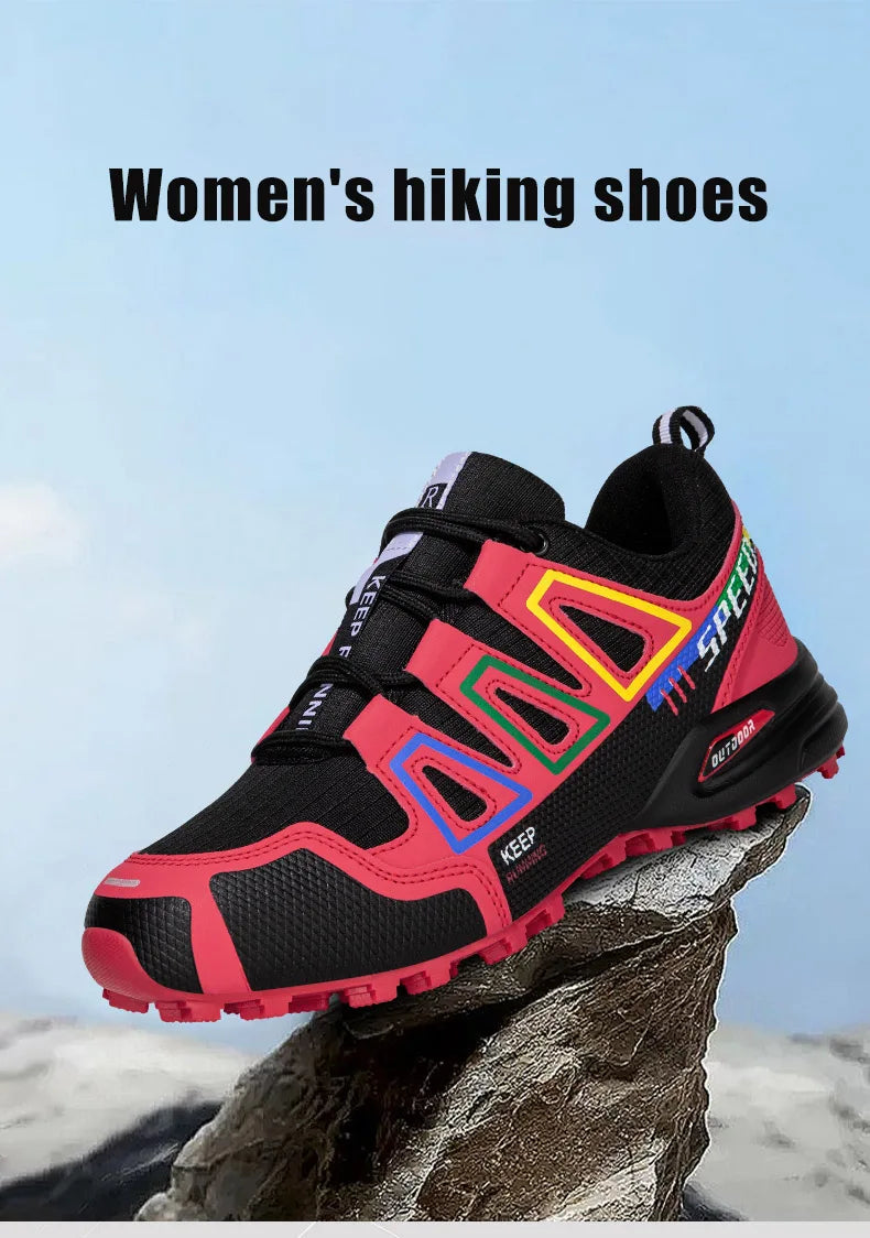 Scarpe Da Trekking All'aperto Unisex Antiscivolo Con Lacci Leggere Per Allenamento Tattiche Da Uomo Ciclismo Casual