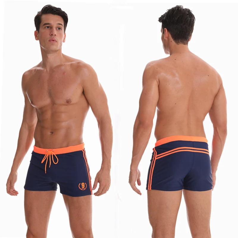 Datifer 2025 Costume da Bagno Uomo Bikini in Nylon Spandex Aderente Monocromatico Comfort