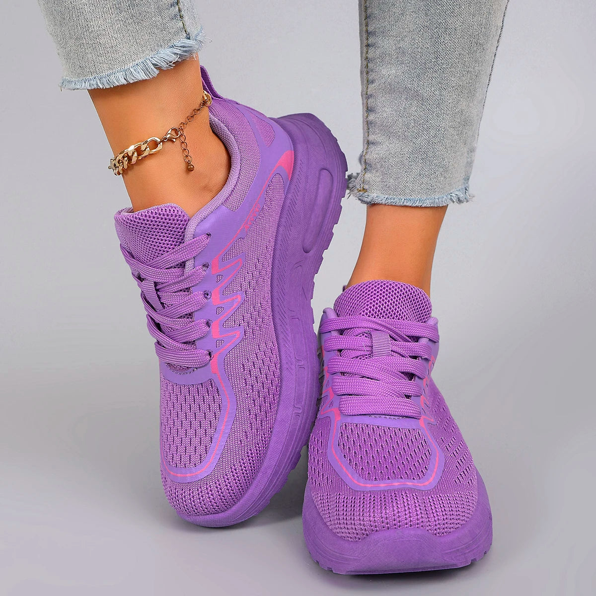 Scarpe Basse Da Donna In Mesh Traspirante Per Estate Scarpe Da Ginnastica Casual Spedizione Gratuita