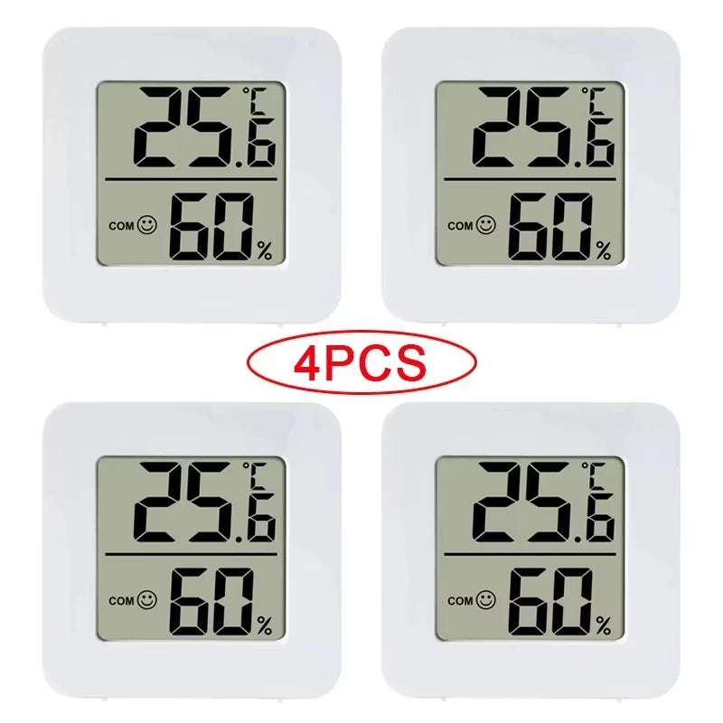 Indicatore Di Temperatura E Umidità Per Mini Termometro Digitale Con Sensore, Montaggio A Parete, Schermo LCD Domestico