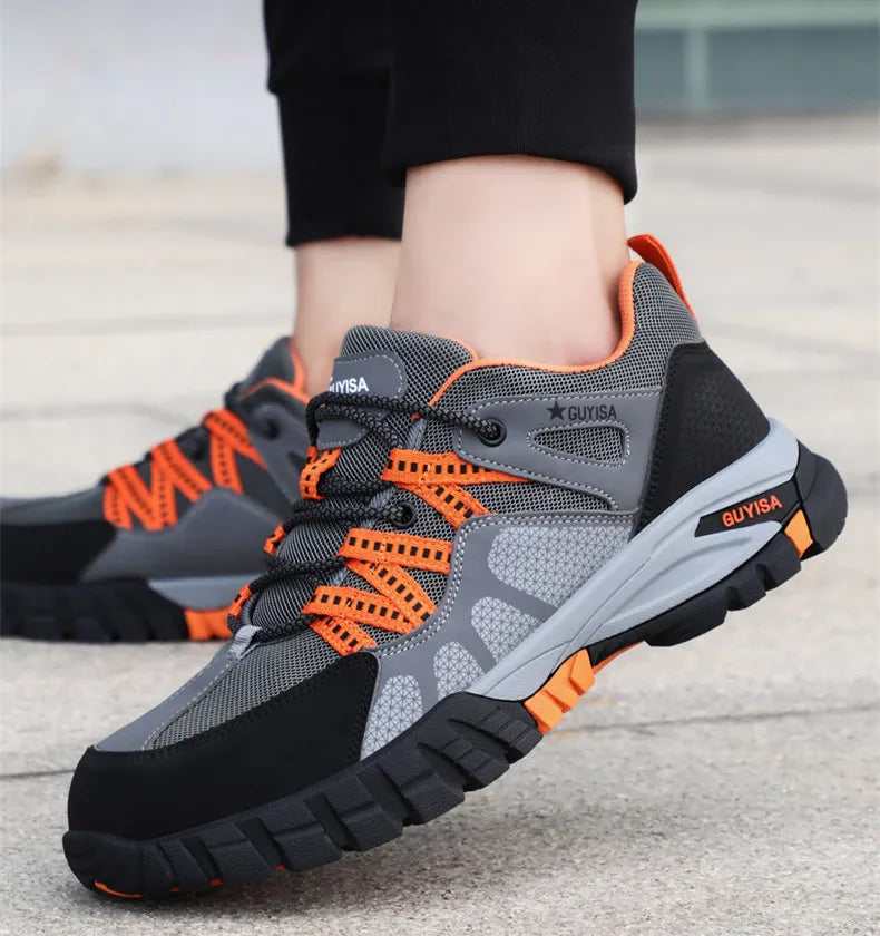 Scarpe Da Lavoro Con Punta In Acciaio Antinfortunistiche Da Uomo Antiscivolo Indistruttibili