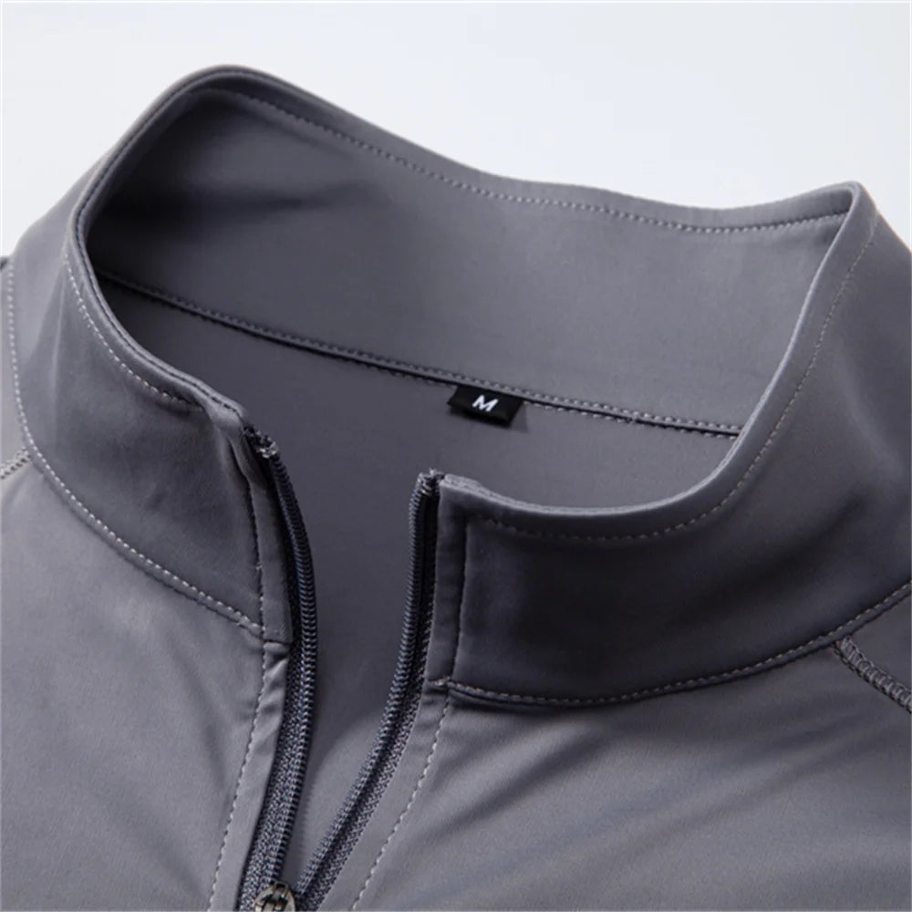 AIOPESON Camicia Da Sole Uomo Leggera Traspirante Protezione UV Asciugatura Rapida Per Attività All Aperto
