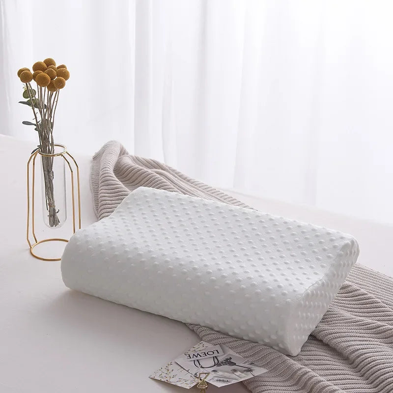 Cuscino Cervicale Memory Foam a Rimbalzo Lento con Nucleo Spaziale per Supporto del Collo e Allineamento Vertebrale