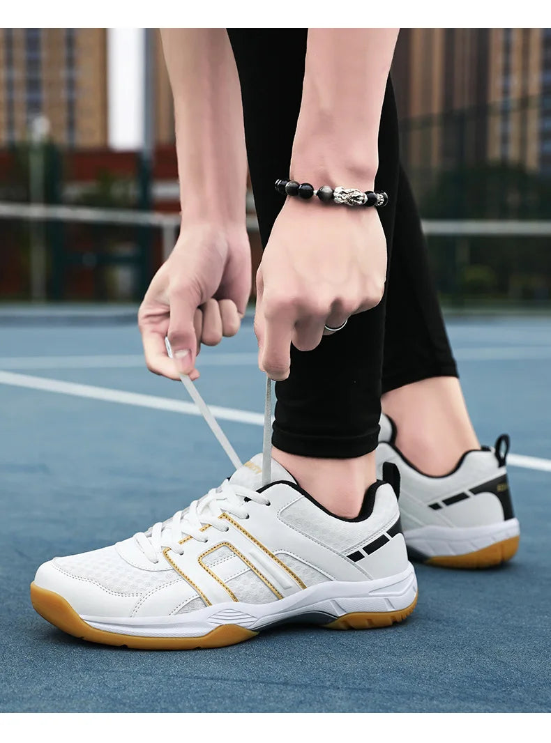 Scarpe Professionali Da Badminton Unisex Leggere Antiscivolo Per Campi Indoor Pickleball Tennis Da Tavolo E Pallavolo
