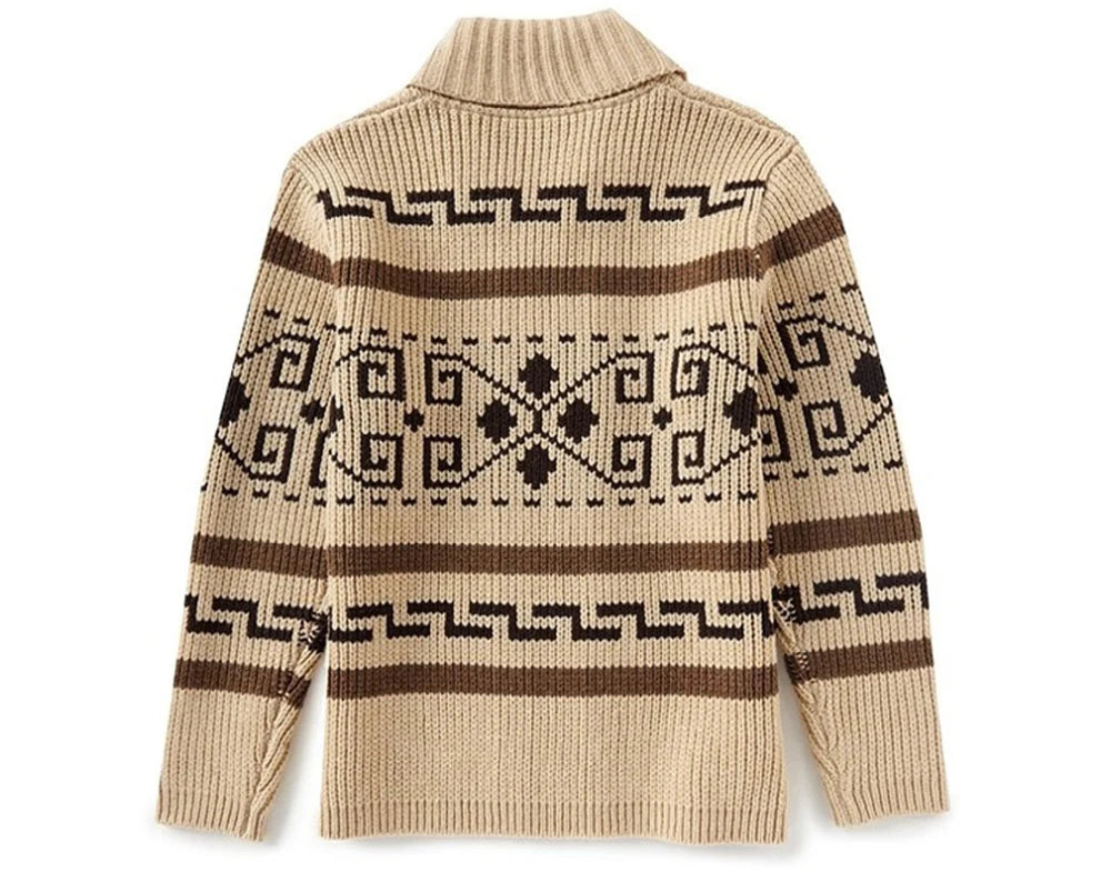 Cardigan Invernale Da Uomo In Maglia Lavorata Termico Caldo Abbigliamento Casual Moda Uomo YA2684