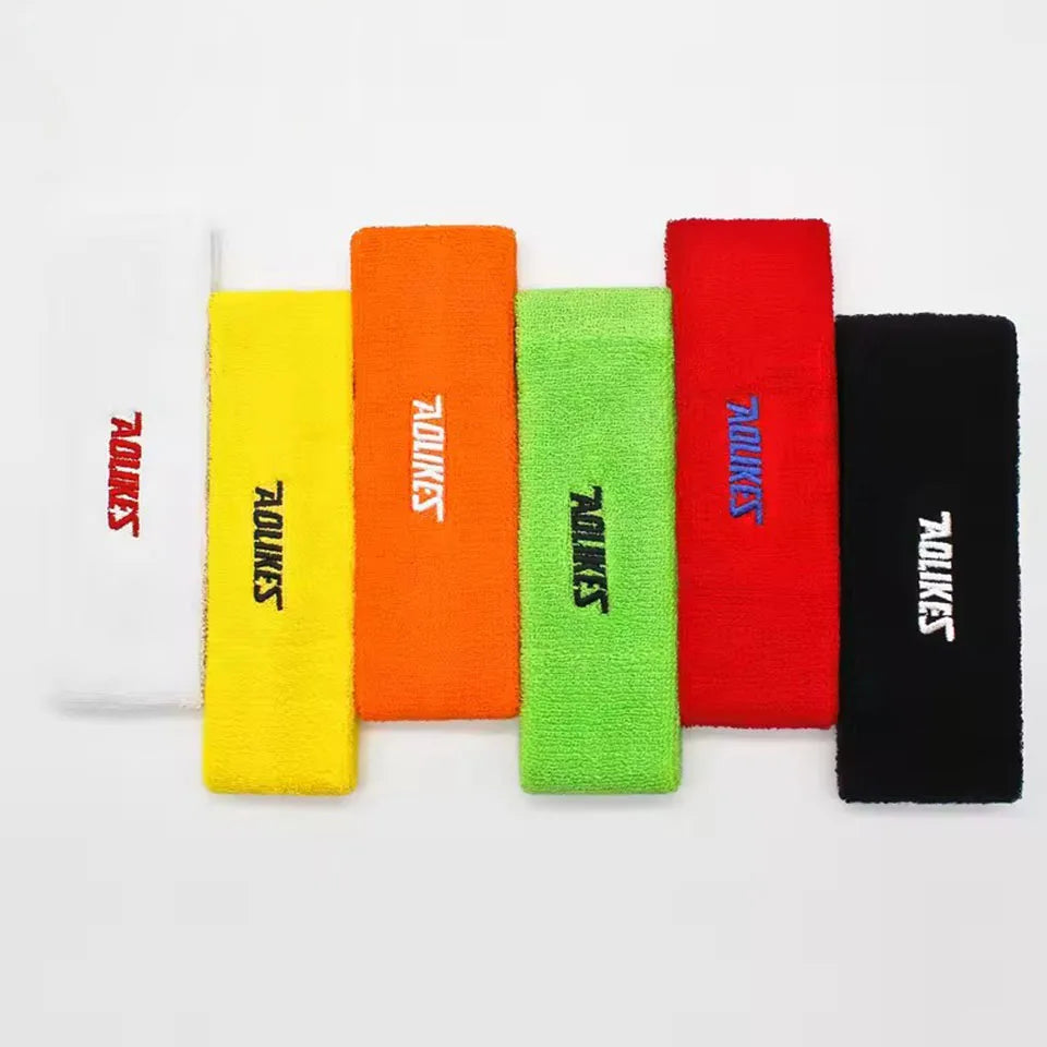 Fascia Sudore In Cotone Alta Qualità Unisex Per Yoga Tennis Pallavolo Fronte Asciutta Comfort Duraturo