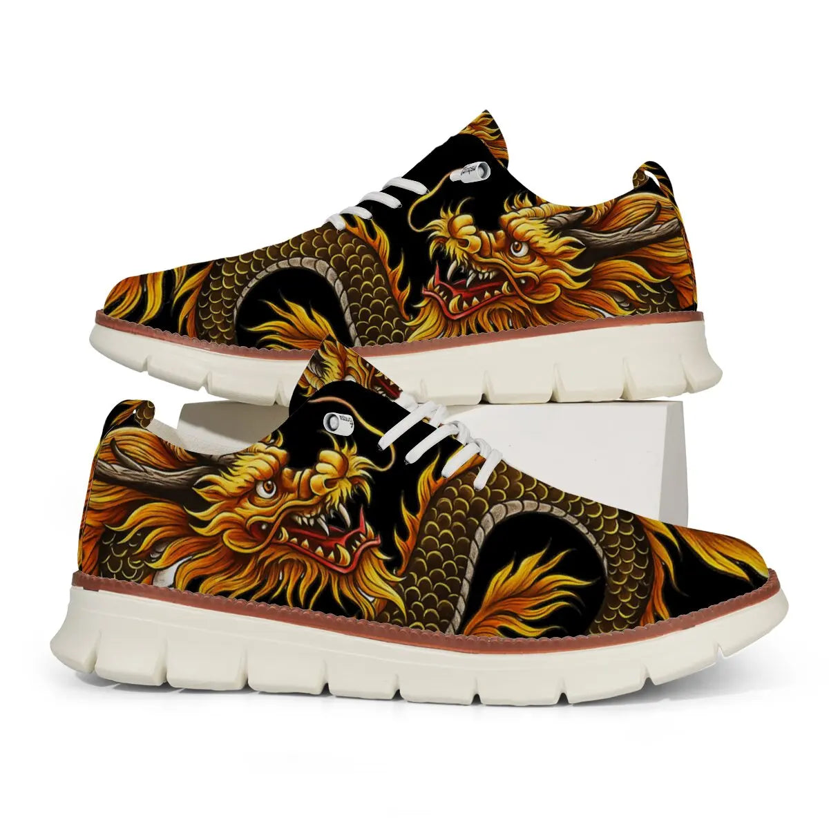 Scarpe Casual Uomo Traspiranti Brogue Classiche Ammortizzazione Design A Blocchi Colore Sneakers Eleganti Leggere