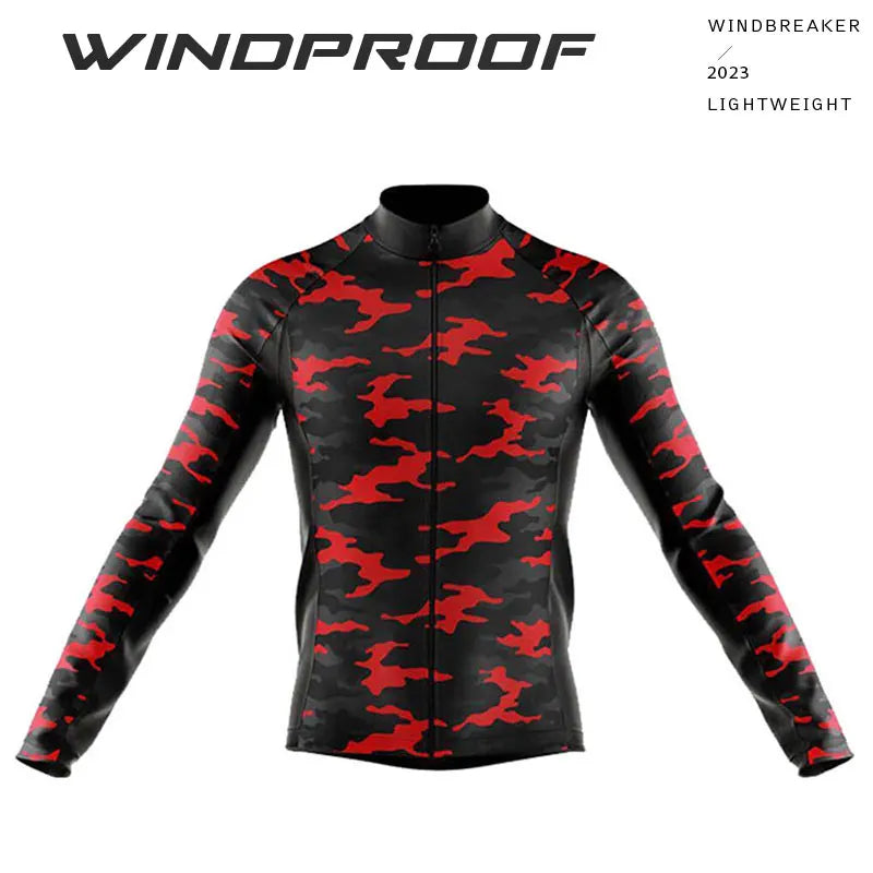 Giacca Ciclismo Antivento A Maniche Lunghe Con Protezione UV Riflettente Per MTB