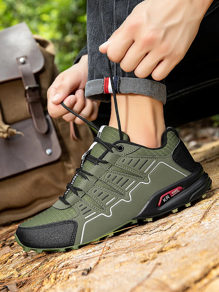 Scarpe Da Trekking Da Uomo Impermeabili Antiscivolo Per Tutti I Terreni Campeggio Allenamento Ciclismo