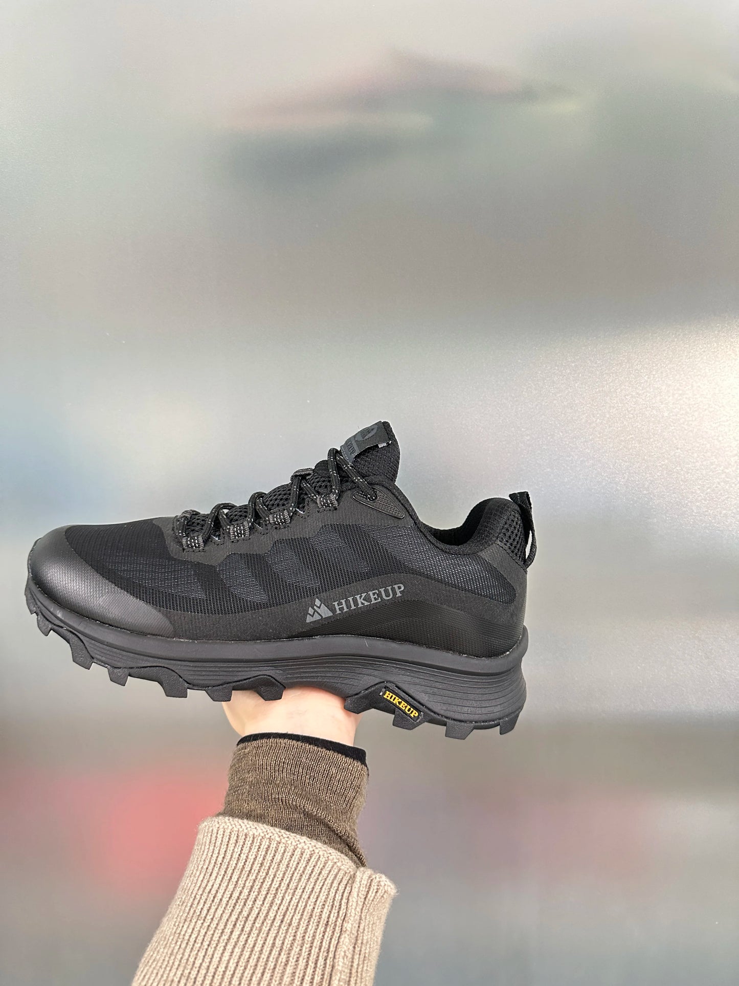 HikeUp Scarpe Da Corsa All'aperto Antiscivolo Uomo Donna Per Trekking Escursionismo Campeggio Comfort Sneakers