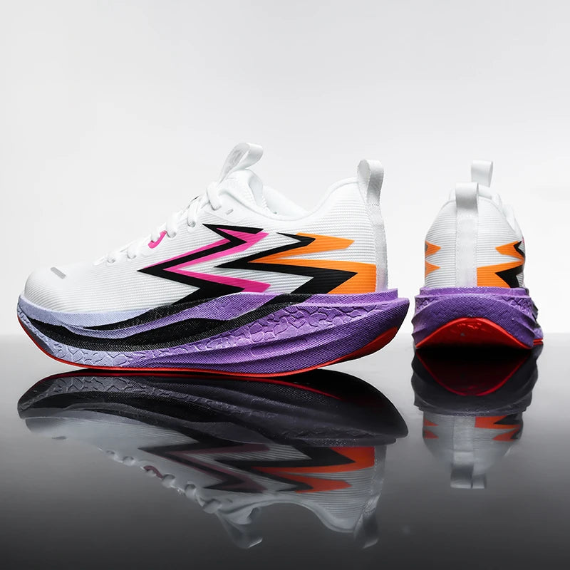 Scarpe Da Corsa Marathon Uomo Con Piastra In Carbonio Leggere E Traspiranti Sneakers Atletiche Per Donna Comode