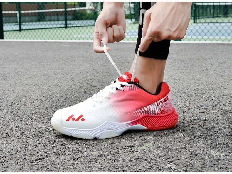 Scarpe Da Badminton Uomo Resistenti Traspiranti Esterno Interni Grandi Dimensioni Pallavolo Professionali Originali Ragazzi