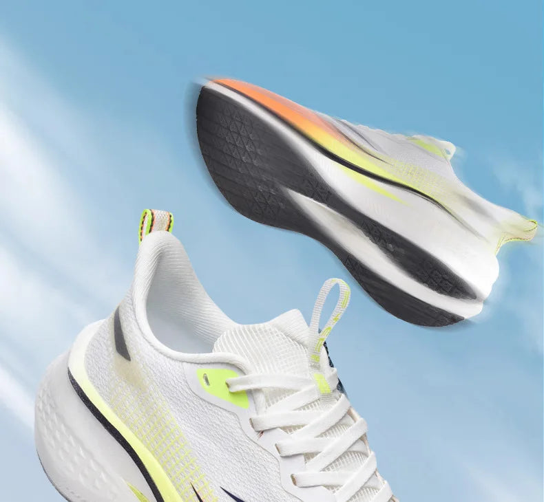 Scarpe da Corsa Sound Friction Rabbit 7PR con Piastra in Carbonio Traspiranti Leggere Sneakers Casual Unisex