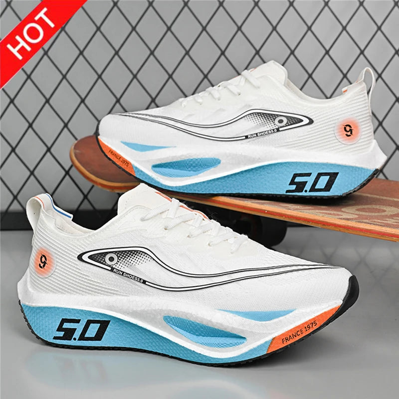 Scarpe Da Corsa Unisex Per Uomo E Donna Con Piastra In Carbonio Ammortizzanti Per Maratona Allenamento Atletica Leggera