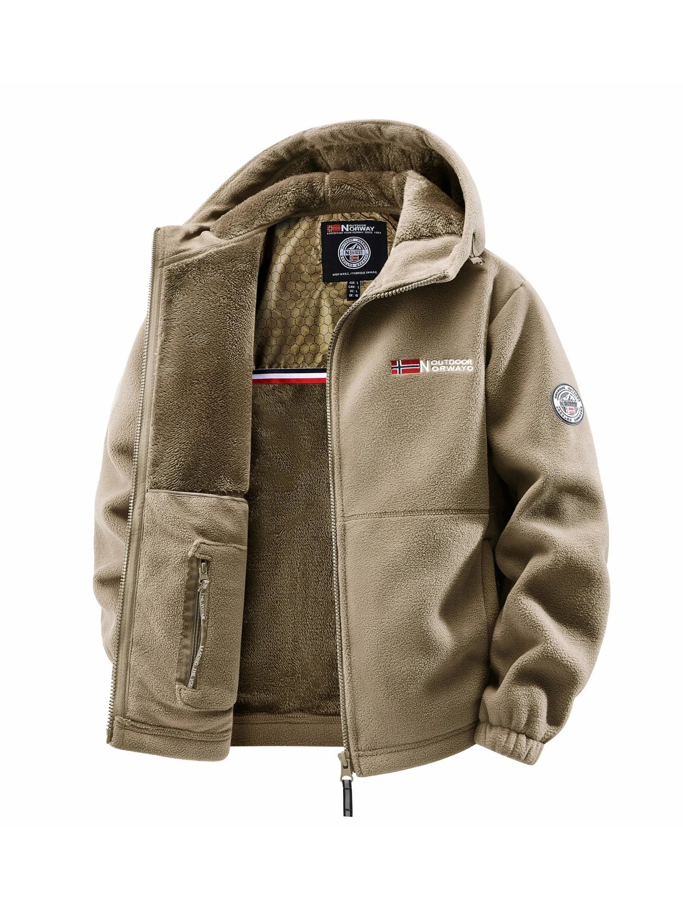 Giacca Con Cappuccio Da Uomo Per Esterno Autunno Inverno Versatile Abbigliamento Streetwear Per Viaggi Pendolarismo