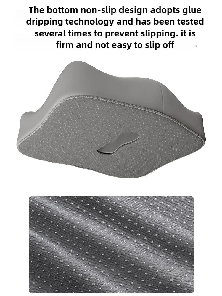 Cuscino del sedile in memory foam per auto e ufficio Supporto lombare per l'anca Correttore di postura Cuscino per sedia per studenti comfort e traspirante