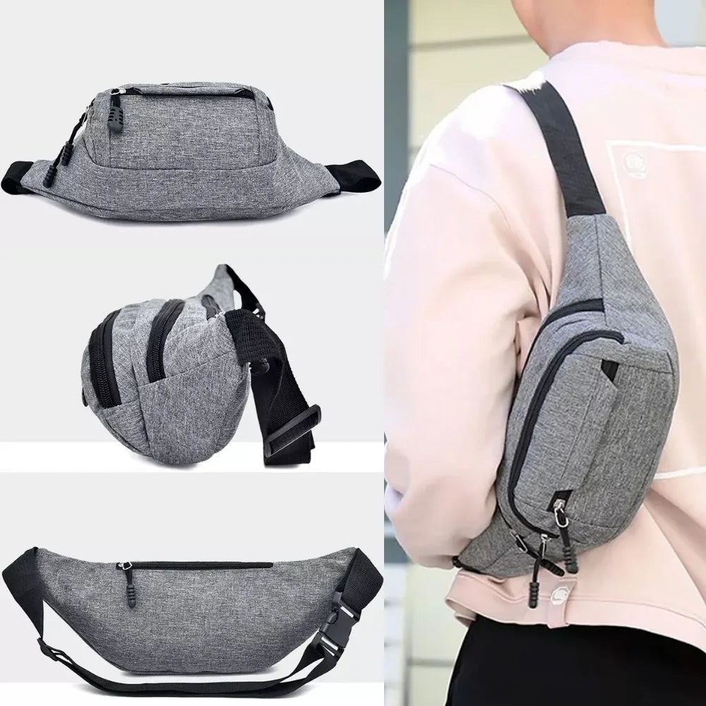 Marsupio Borsa Telefono Con Cintura Regolabile Da Viaggio Portafoglio Con Cerniera Compatto E Sicuro