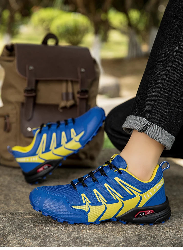 Scarpe Sportive Da Ciclismo All'aperto Da Uomo Impermeabili Antiscivolo Per Escursioni E Campeggio