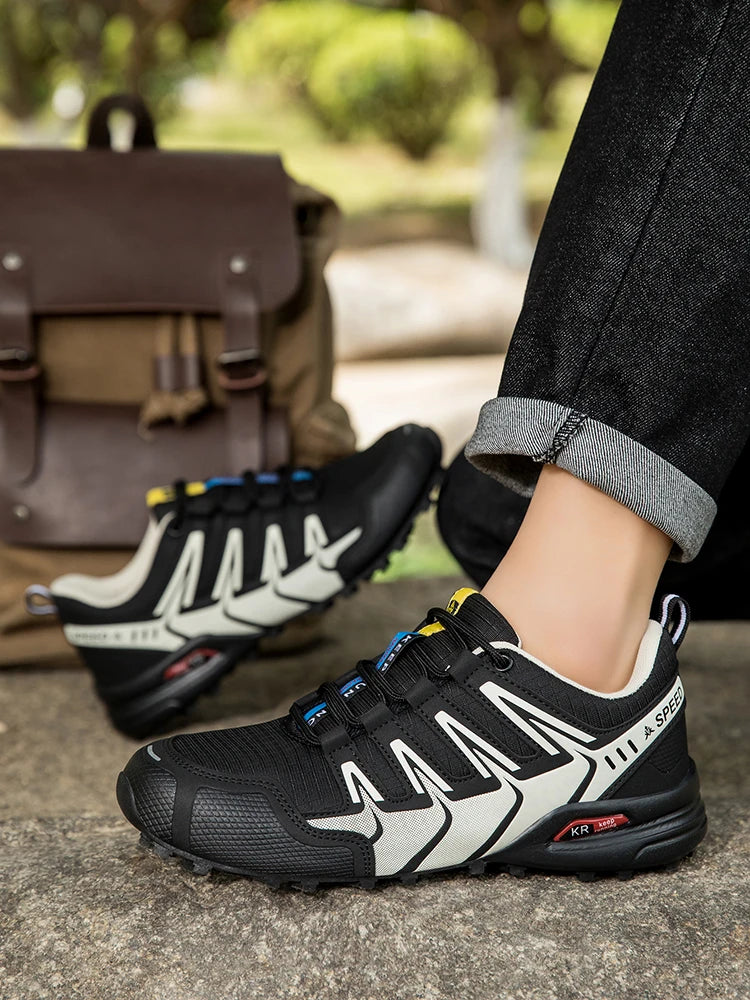 Scarpe Da Trekking Uomo Traspiranti In Rete Antiscivolo Per Terreni Misti All Aperto Resistente All Usura Esterni