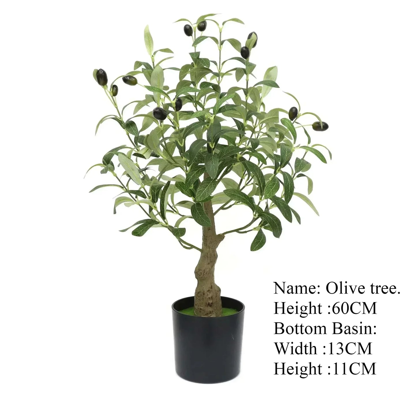 Albero Oliva Artificiale Grande Con Base Regolabile Da 60 Cm A 210 Cm Per Decorazione Ufficio E Casa