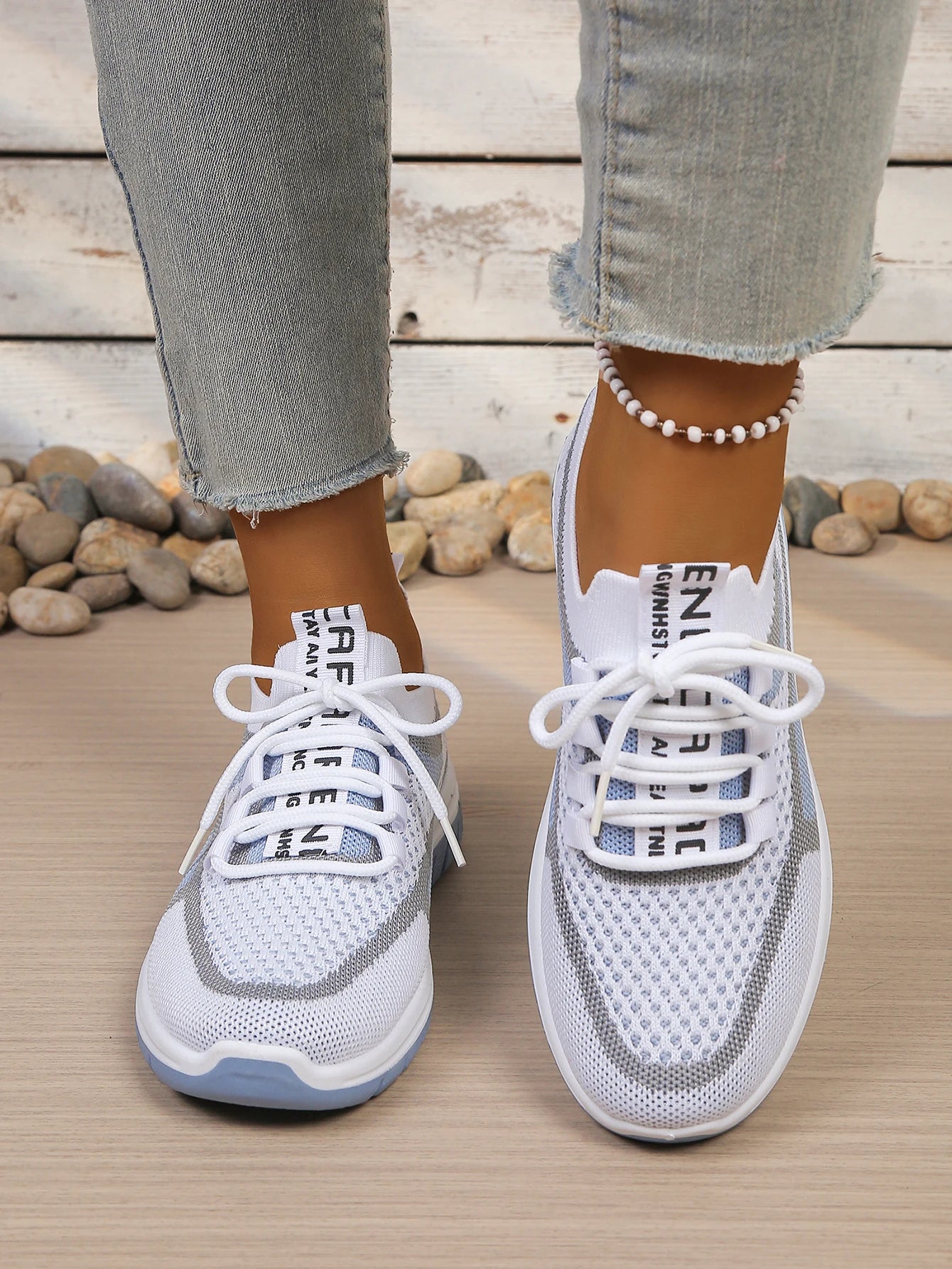 Scarpe Da Donna Estate 2026 Sneaker Casual Nuovo Stile Bicolore Scarpe Da Lavoro Versatili E Alla Moda