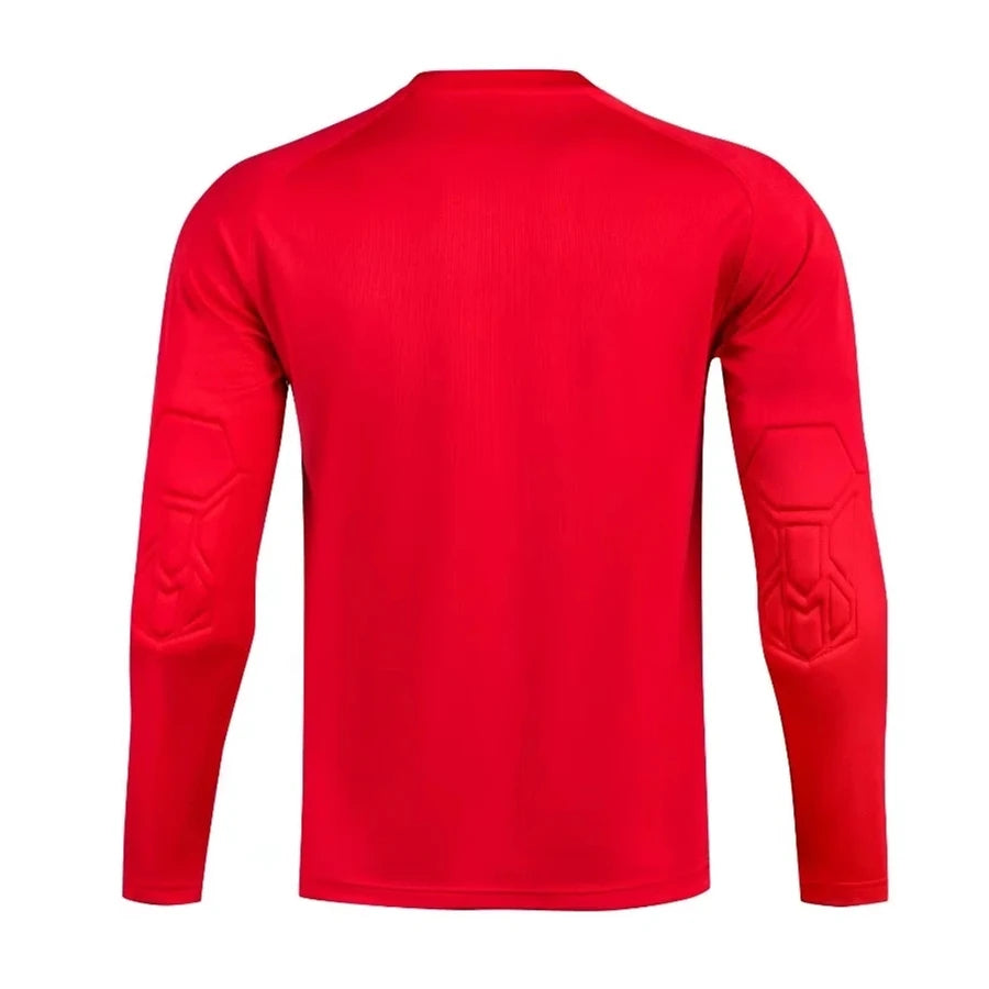 Maglie Da Portiere Da Calcio Uomo Traspirante Con Protezione Del Gomito Stampa Personalizzata Kit Sportivo