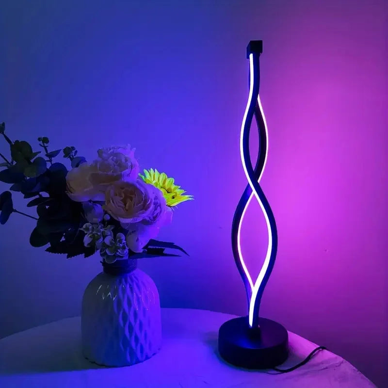 Lampada Nordica Da Comodino Nero In Alluminio Per Camera Da Letto Minimalista Creativa Atmosfera Artistica