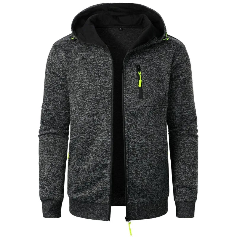 Giacca Invernale Oversize Da Uomo Con Cappuccio E Cerniera Calda Per Lavoro Esterno Animal Game