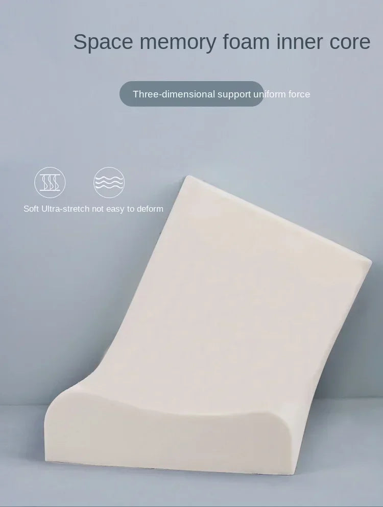 Cuscino Lungo In Memory Foam Ortopedico Per Dormire Con Protezione Del Collo Premaman A Forma Lunga Rimbalzo Lento