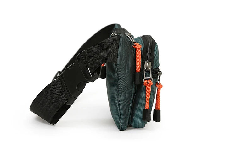 Marsupio da Uomo Impermeabile Unisex Borsa a Tracolla per Corsa e Attività Leggero e Resistente