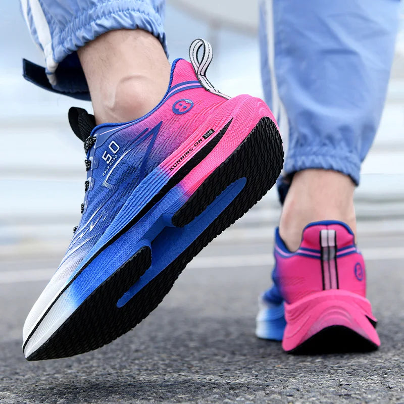 Sneakers Casual Di Lusso Da Uomo Traspiranti Scarpe Da Corsa Mocassini Alla Moda Comode Per Gara Con Aumento Di Altezza