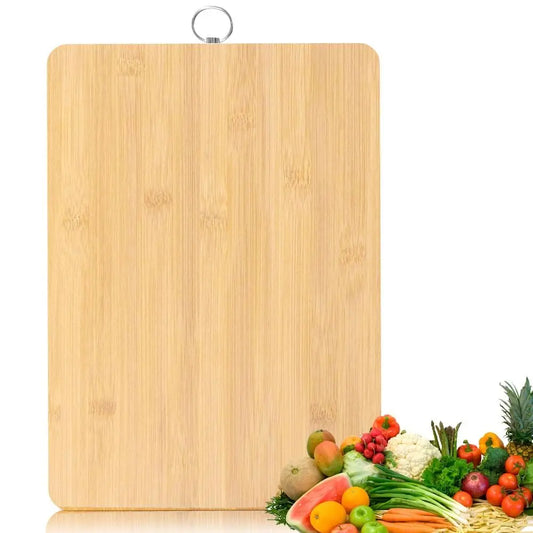 Tagliere in legno Tagliere antiscivolo in bambù organico Accessorio da cucina Tagliere di verdure per carne e verdure