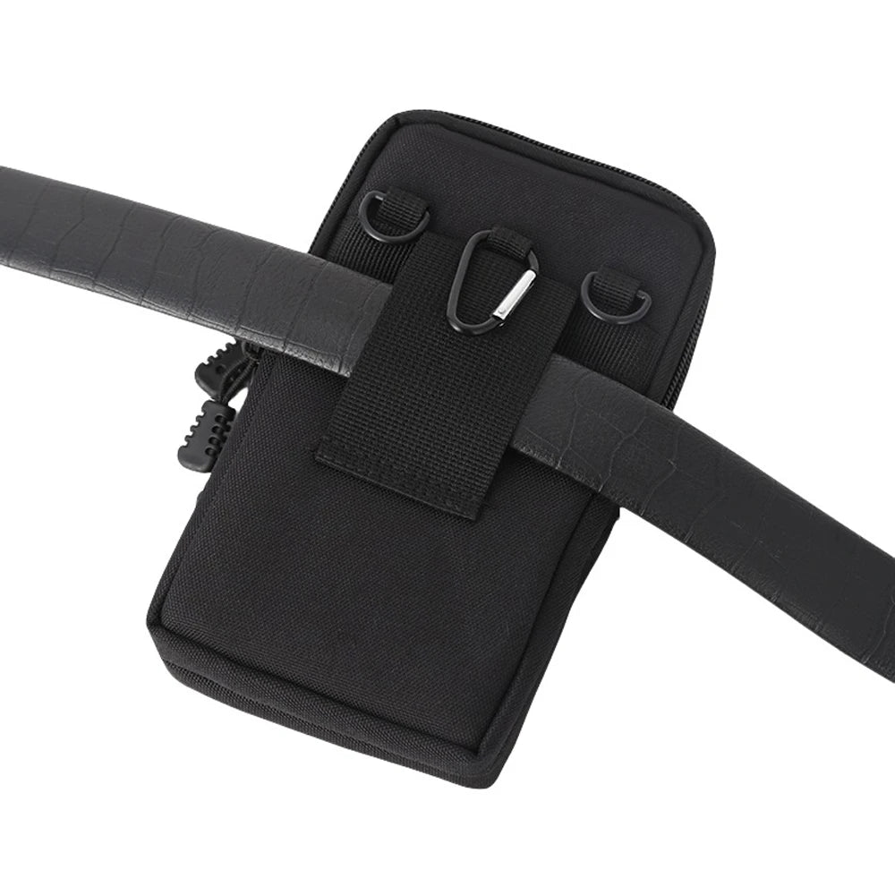 Custodia Per Cellulare Marsupio Multifunzione Da Uomo Outdoor Borsa Piccola Tracolla Portamonete