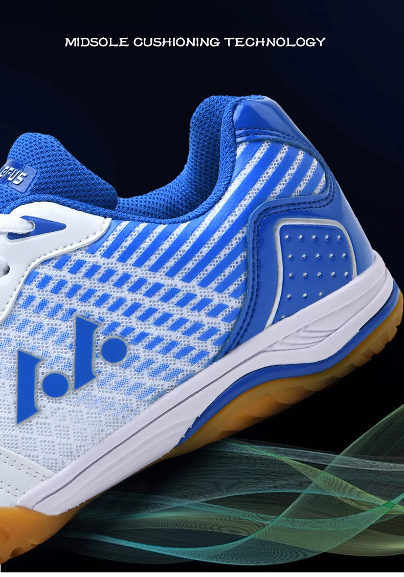 Scarpe Da Allenamento Ping Pong Tennis Traspiranti Antiscivolo All'aperto Uomo Donna in Maglia
